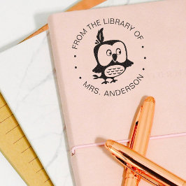 Niedliches Ei aus der Bibliothek der Kinder oder L Permastempel