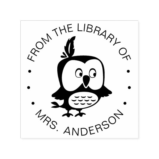 Niedliches Ei aus der Bibliothek der Kinder oder L Permastempel (Design)