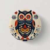 Niedliches Ei Button (Vorderseite)