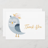 Niedliches Ei Dankeskarte (Vorne/Hinten)