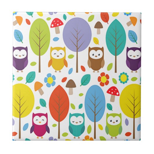Niedliches Ei Fliese (Vorderseite)