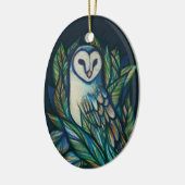 Niedliches Ei Keramik Ornament (Links)