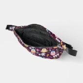 Niedliches Ei Lila Bauchtasche (Offen)