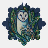 Niedliches Ei Ornament Karte (Rückseite)