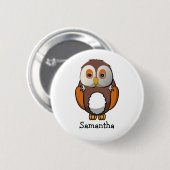 Niedliches Ei Personalisiert Button (Vorne & Hinten)