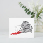 Niedliches Ei Postkarte (Stehend Vorderseite)