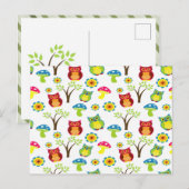 Niedliches Ei Postkarte (Vorne/Hinten)