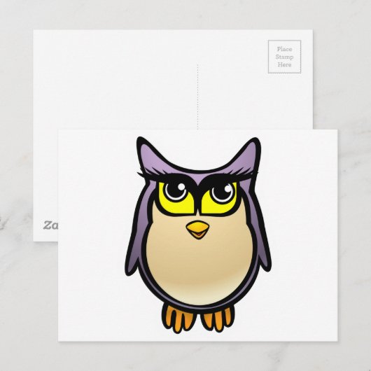 Niedliches Ei Postkarte (Vorne/Hinten)