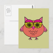 Niedliches Ei Postkarte (Vorne/Hinten)