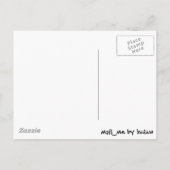 Niedliches Ei Postkarte (Rückseite)