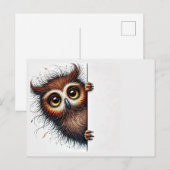 Niedliches Ei Postkarte (Vorne/Hinten)