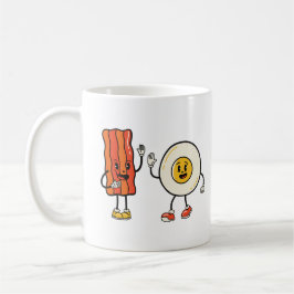 Niedliches Ei und Bacon Kaffeetasse