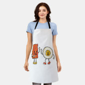 Niedliches Ei und Bacon Schürze (Getragen)