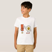 Niedliches Ei und Bacon T-Shirt (Vorne ganz)