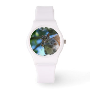 Niedliches Eichhörnchen Armbanduhr