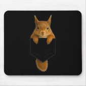 Niedliches Eichhörnchen Cket Funny für Männer Frau Mousepad (Vorne)