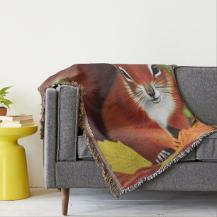 Niedliches Eichhörnchen Decke