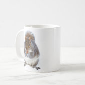 Niedliches Eichhörnchen Ess ein Nut-Foto Kaffee Ta Kaffeetasse (Vorderseite Links)