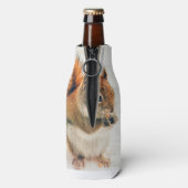 Niedliches Eichhörnchen Flaschenkühler (Flasche Rückseite)