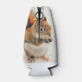 Niedliches Eichhörnchen Flaschenkühler (Rückseite)