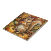 Niedliches Eichhörnchen Fliese (Seite)
