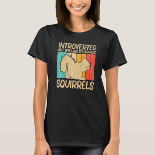 Niedliches Eichhörnchen für Männer Eichhörnchenmän T-Shirt