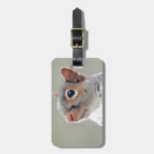 Niedliches Eichhörnchen Gepäckanhänger (Vorderseite vertikal)