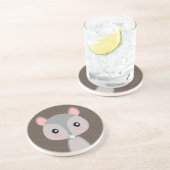 Niedliches Eichhörnchen Getränkeuntersetzer (Seite)