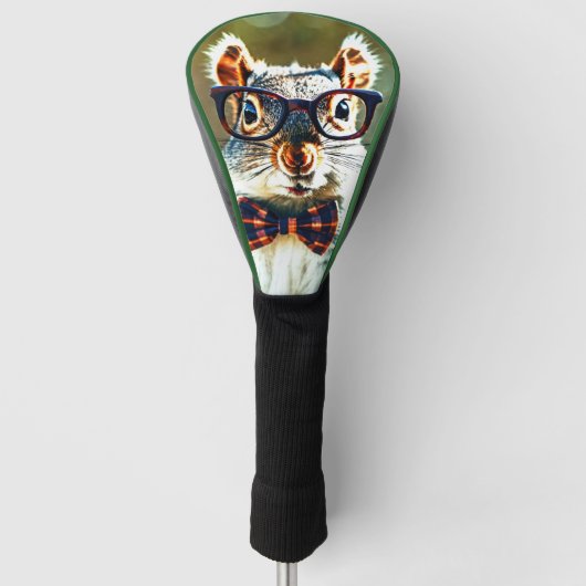 Niedliches Eichhörnchen Golf Headcover (Vorderseite)