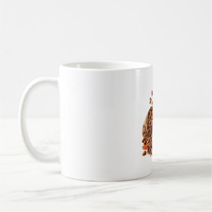 Niedliches Eichhörnchen hortet Eicheln – Lustiger  Kaffeetasse