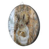 Niedliches Eichhörnchen in der Winterlandschaft Dartscheibe (Vorderseite rechts)