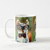 Niedliches Eichhörnchen Kaffeetasse (Links)