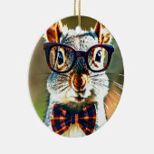 Niedliches Eichhörnchen Keramik Ornament (Rechts)