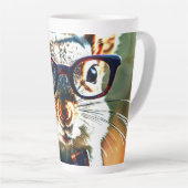 Niedliches Eichhörnchen Milchtasse (Rechte Ecke)