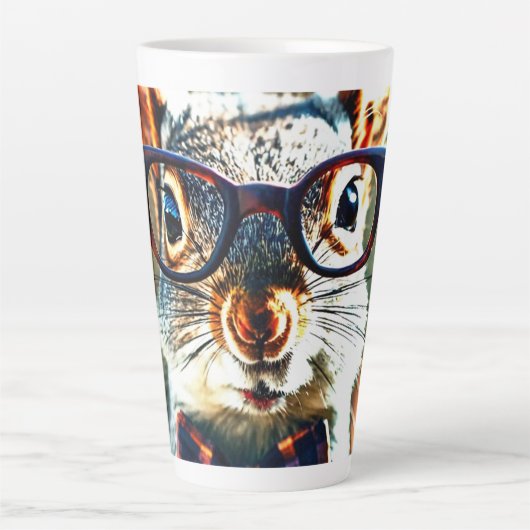 Niedliches Eichhörnchen Milchtasse (Vorderseite)