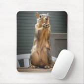 Niedliches Eichhörnchen mit Nut 3 Mousepad (Mit Mouse)