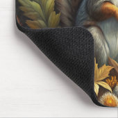 Niedliches Eichhörnchen Mousepad (Ecke)