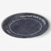 Niedliches Eichhörnchen Natur Kunst Personalisiert Pappteller (Schrägansicht)