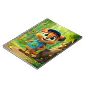 Niedliches Eichhörnchen Notizblock (Linke Seite)