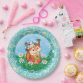 niedliches Eichhörnchen Pappteller (Party)