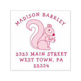 Niedliches Eichhörnchen Permastempel