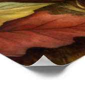 Niedliches Eichhörnchen Poster (Ecke)