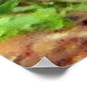 Niedliches Eichhörnchen Poster (Ecke)