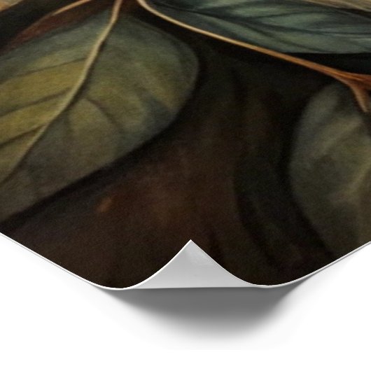 Niedliches Eichhörnchen Poster (Ecke)