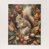 Niedliches Eichhörnchen Puzzle (Vertikal)