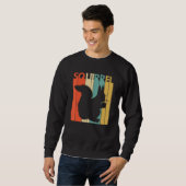Niedliches Eichhörnchen Sweatshirt (Vorne ganz)