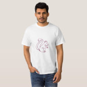 Niedliches Eichhörnchen T-Shirt (Vorne ganz)