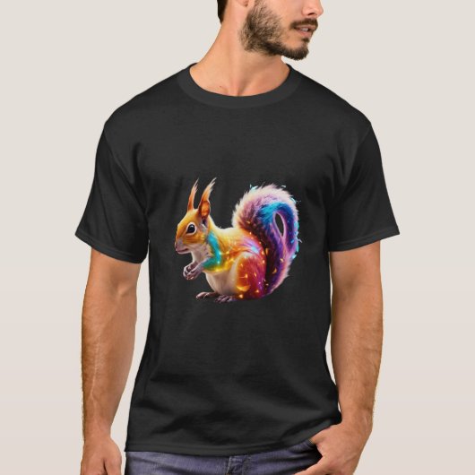 Niedliches Eichhörnchen T-Shirt (Vorderseite)