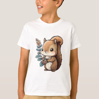 Niedliches Eichhörnchen T-Shirt