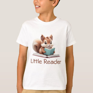 Niedliches Eichhörnchen T - Shirt eines Buches